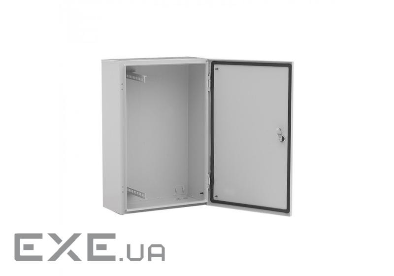 Гермобокс VAGOS 4U-С-IP54 (600х400x200) для кріплення на опору, метал, IP54, двері петельні (022435) (022435)