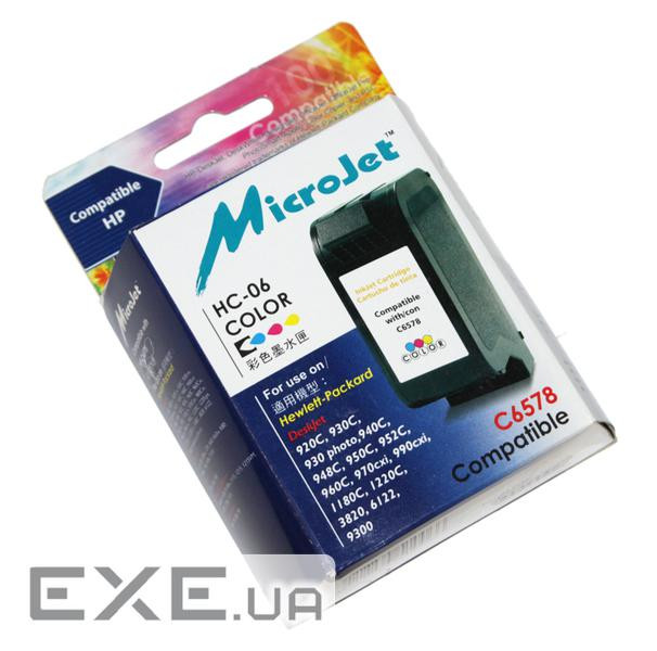 Картридж Microjet для HP №78 Color для HP DJ 930C/950C/970C (HC-06)