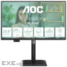Монiтор TFT AOC 23.8" 24P4CV PS FHD 120Hz HDMI DP USB-C RJ-45 Pivot USB MM Black