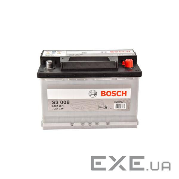 Акумулятор автомобільний Bosch 70А (0 092 S30 080)