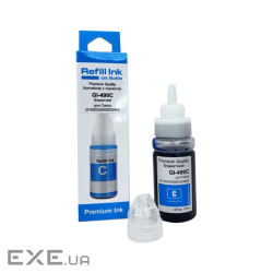 Чорнило Premium Quality Canon GI-490C 70мл Cyan (70264920)