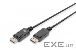 Кабель DIGITUS DisplayPort Full HD, M/M, 3 m (AK-340103-030-S)
