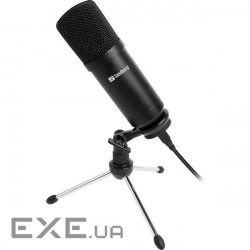 Мікрофон для стрімінгу/подкастів SANDBERG Streamer USB Desk Microphone (126-09)