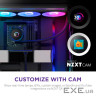 Водяне охолодження для ПК NZXT,Kraken Plus RGB V2-360 mm AIO liquid cooler Black (RL-KR360-B2)