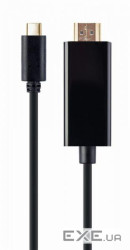 Перехідник Cablexpert USB-C to HDMI 4K60Hz 2m (A-CM-HDMIM-02)