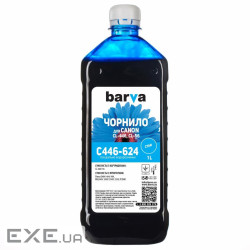 Чорнило Barva CANON CL-446/CL-56 1л CYAN (C446-624)