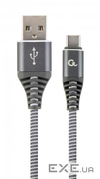Дата кабель USB 2.0 AM to USB-C 1.0m Cablexpert (CC-USB2B-AMCM-1M-WB2)