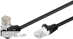 Патч-корд неекранований RJ45 UTP5e 5.0m, patch D=4.9mm AWG26 1x90 Gold,чорний (75.09.4174-10)