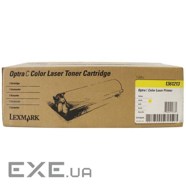 Картридж Lexmark Optra C, 4K, Yellow (1361213)