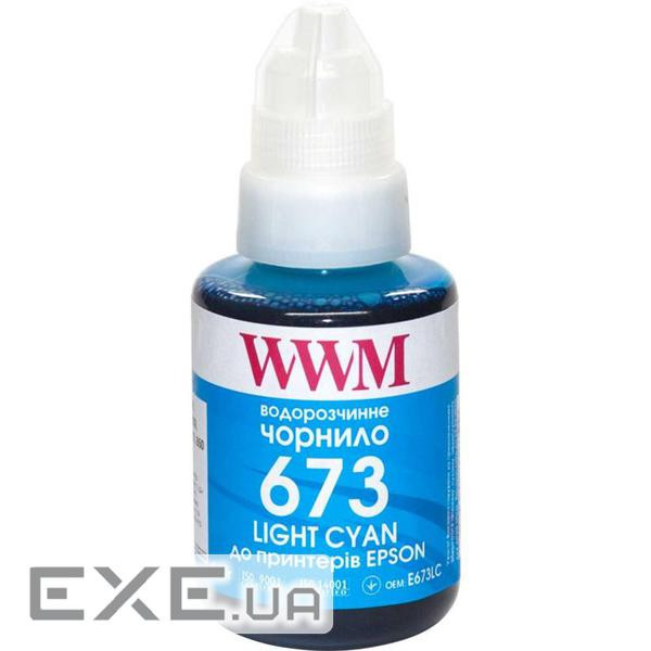 Чорнило WWM Epson L800 140г Light Cyan (E673LC)