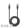 Кабель HOCO X50 Type-C to Type-C Exquisito 100W charging data cable(L=2M) Black (6931474734402)