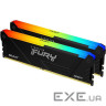 Модуль пам'яті DDR4 2x8GB/3200 Kingston Fury Beast RGB (KF432C16BB2AK2/16)