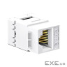 Модуль Keystone RJ45 UTP cat.6 NW186 Unshielded Module 180 White Ugreen (30844)