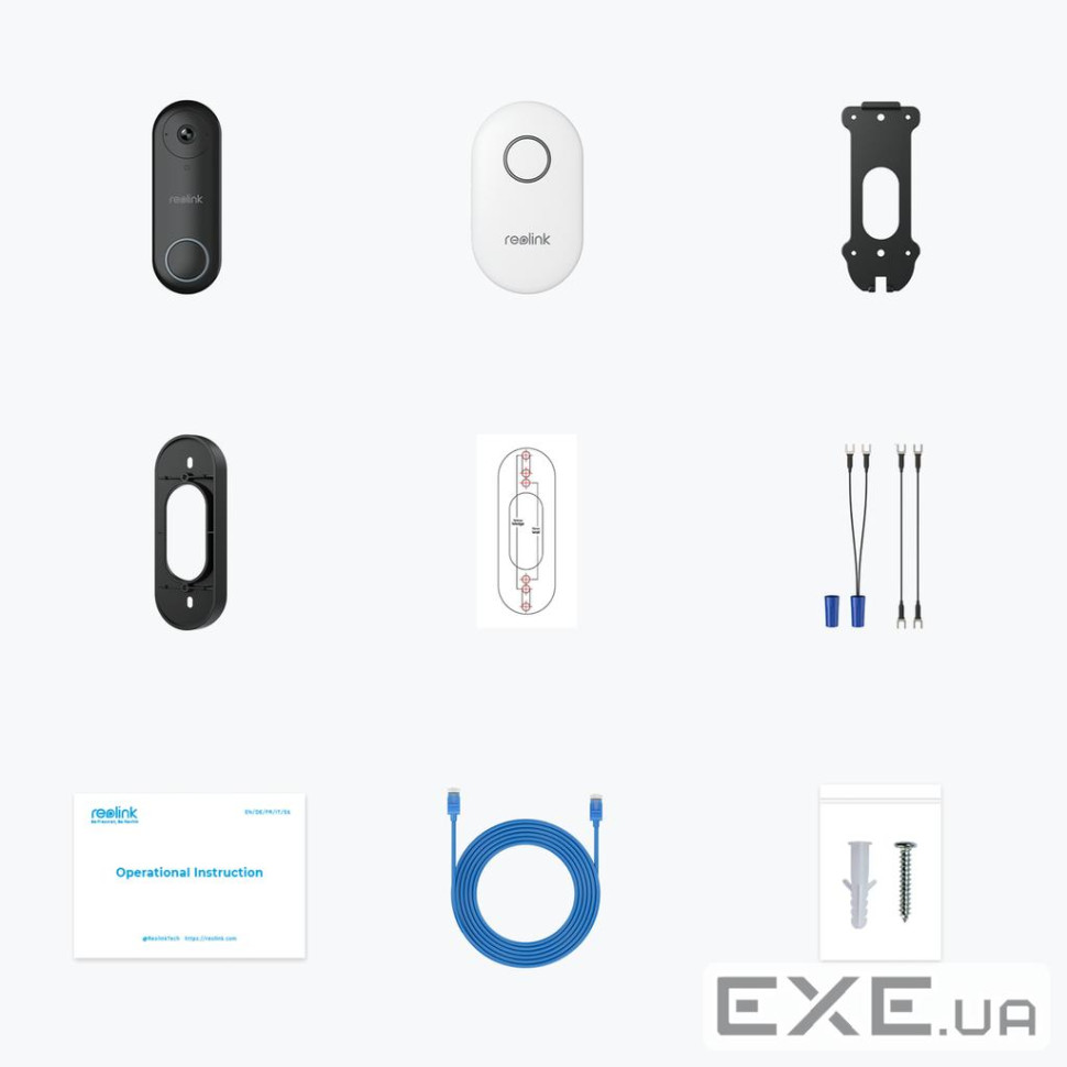Видеозвонок Reolink D340P (Video Doorbell PoE)