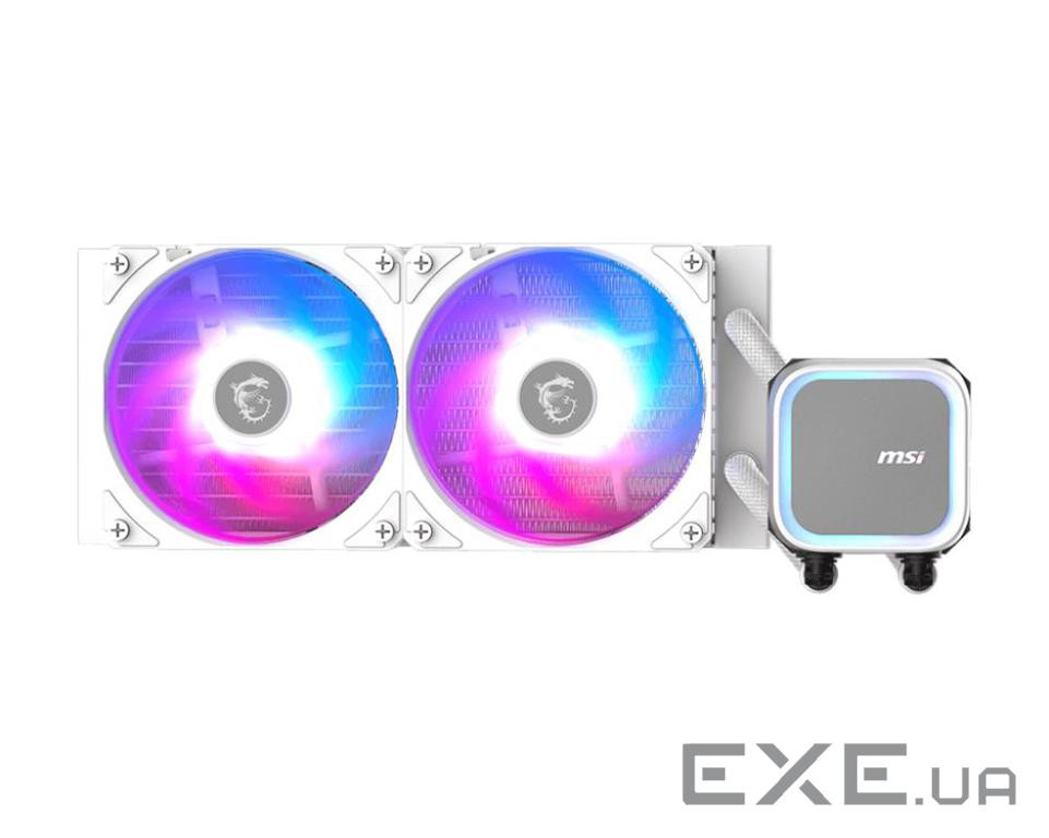 Система охолодження для комп'ютерного процесора MULTI SOCKET CORELIQUID A13 240 WHITE MSI