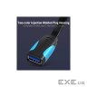 Дата кабель USB 3.0 AM/AF 2.0m flat black Vention (VAS-A13-B200)