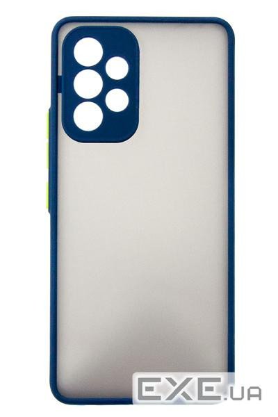 Чохол до мобільного телефона Dengos Matte Samsung Galaxy A53 (blue) (DG-TPU-MATT-101)