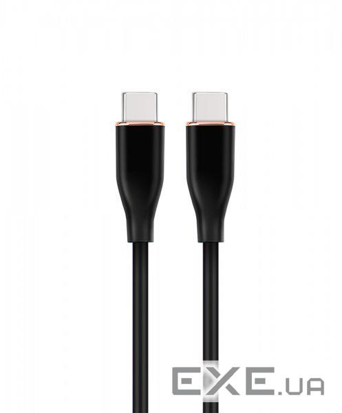 Кабель Cablexpert CC-USB2S-CMCM-1.5M-BK, преміум якість USB 2.0 C-тато\С-тото,1.5 м. .