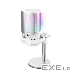 Мікрофон Trust GXT 238W Auron, USB-A, білий (26082)