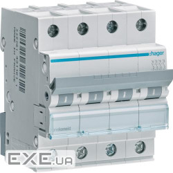 Автоматичний вимикач 4P 6kA C-63A 4M (MCN463)