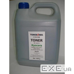 Тонер KYOCERA TK-5220/TK-5230/TK-5240, 1кг Black Tomoegawa (TG-KM5021B-1)