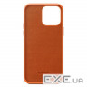 Чохол-накладка Armorstandart Fake Leather для Apple iPhone 14 Pro Max Golden Brown (ARM64463)