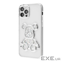 Чохол Shining Bear Case iPhone 12 silver (44104 silver)