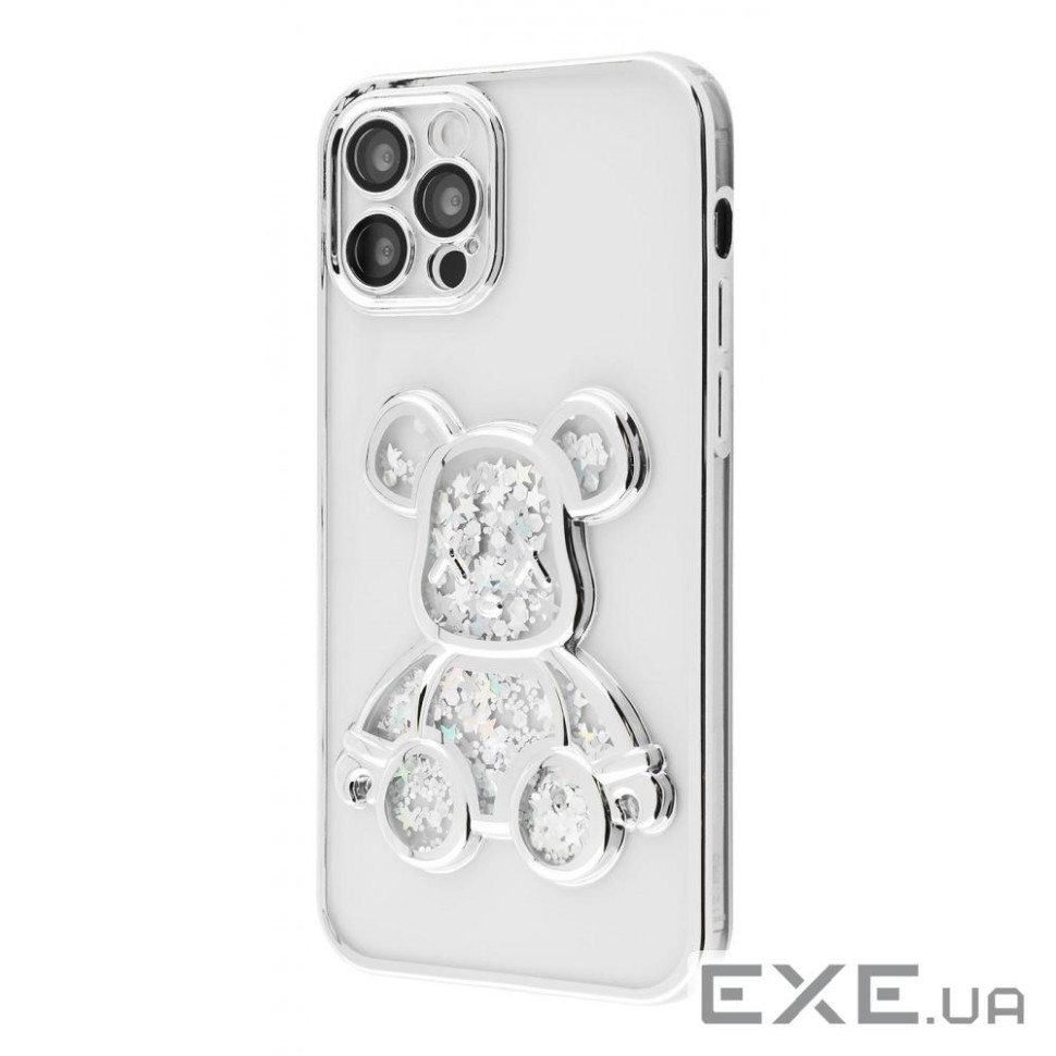 Чохол Shining Bear Case iPhone 12 silver (44104 silver)