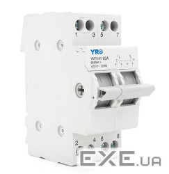 Модульний перекидний автомат трипозиційний (перекидний автомат) YRO YMTS-63, 2P 63A (YMTS-63 2P 63A)