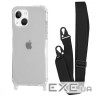 Чохол WAVE Clear Case with Strap iPhone 14 black (57012 black)