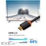 Кабель мультимедійний HDMI M to HDMI M 1.0m V2.0 4K60Hz Cabletime (CA915293)