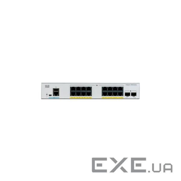 Catalyst 1000 16port GE, POE, 2x1G SFP (C1000-16P-2G-L)