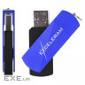 USB флеш накопичувач eXceleram 16GB P2 Series Blue / Black USB 2.0 (EXP2U2BLB16)