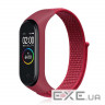 Ремінець BeCover Nylon Style для Xiaomi Mi Smart Band 7 Red (707670)