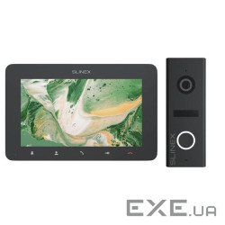 Комплект відеодомофона Slinex SM-07 Graphite + ML-17HR Graphite
