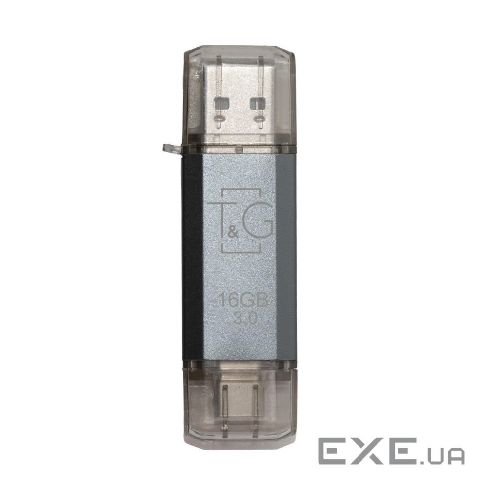 Флеш-накопитель USB 3.0 16GB Type-C T&G 009 Star Series Silver (TG009TC-16GSL3)