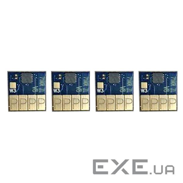 Чип для картриджа НПК HP DesignJet T120/520/T525 комплект WWM (CR.HP711)