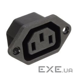 Штекер Lucom FreeEnd-IEC(C13),/M панельне (62.09.8202-1)