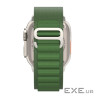 Ремінець Armorstandart Alpina Band для Apple Watch 42mm/44mm/45mm Green (ARM64981)