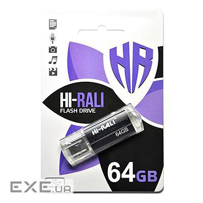 Флешка Hi-Rali 64 GB Corsair series Black (HI-64GBCORBK)