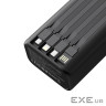PowerBank XO-PR285 30000mAh Three Inputs and Six Outputs Comes with Four Cables+Lighting Fast Chargi
