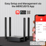 Бездротовий двосмуговий Wi-Fi роутер AX1500 MERCUS YS, MR62X MERCUSYS MR62X