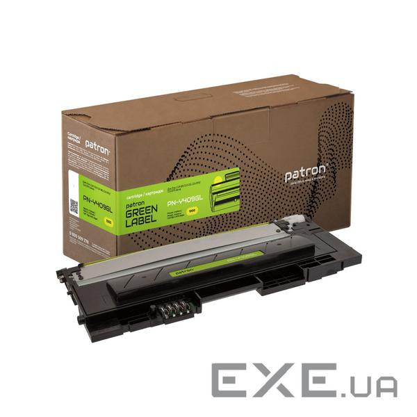 Тонер-картридж Patron Samsung CLT-409S Green Label, yellow (PN-Y409GL)