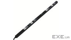 Блок розподілу живлення, MI, 16А, 3ф, 230V, 24хC13/C15, 24xC13/C15/C19/C21, IPv6, шнур 3м (P48D23G)