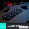 Комплект Logitech MX Keys for Business UA Graphite + Desk Mat Studio Series Mid Grey (MX920-010933)
