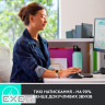 Комплект Logitech MX Keys for Business UA Graphite + Desk Mat Studio Series Mid Grey (MX920-010933)