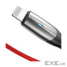 Дата кабель USB 2.0 AM to Lightning 1.0m 2.4A red Baseus (CALSP-B09)