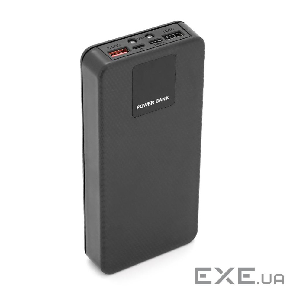 Power bank Voltronic ET6 під 6х18650, Digital display, Output: 22.5W, 4 кабелі (USB, M (PBN-ET6 / B)