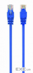 Патч корд Cablexpert 0.25м UTP, голубой, 0.25 м, 5е cat. (PP12-0.25M/B)