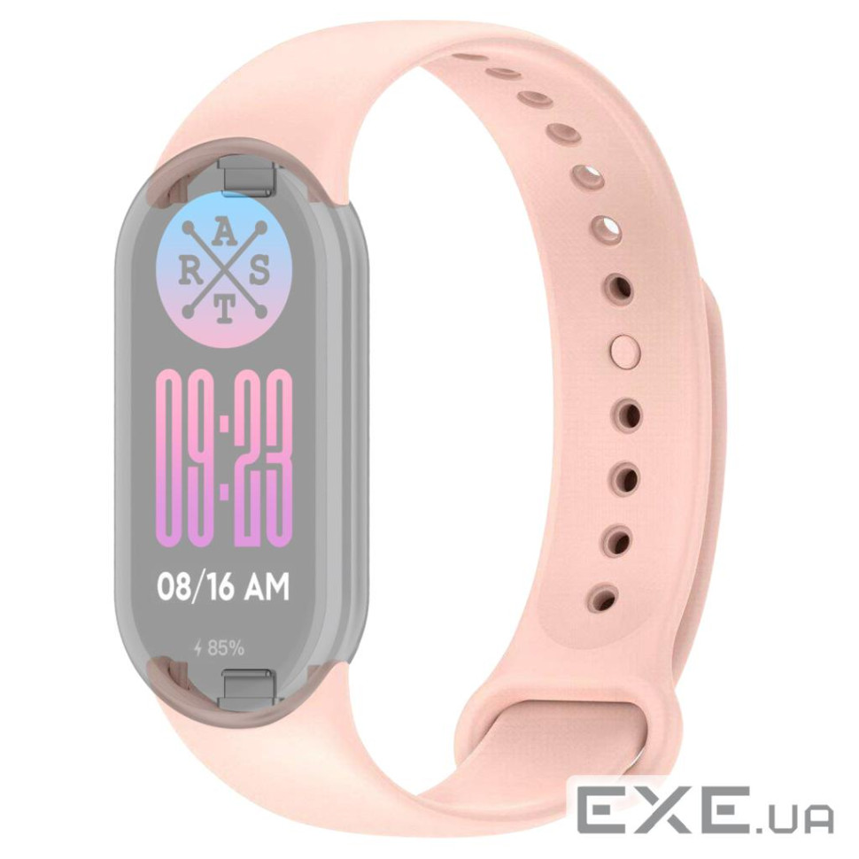 Ремінець до фітнес браслета Armorstandart для Xiaomi Smart Band 10/9/8 Powder Pink (ARM86913)